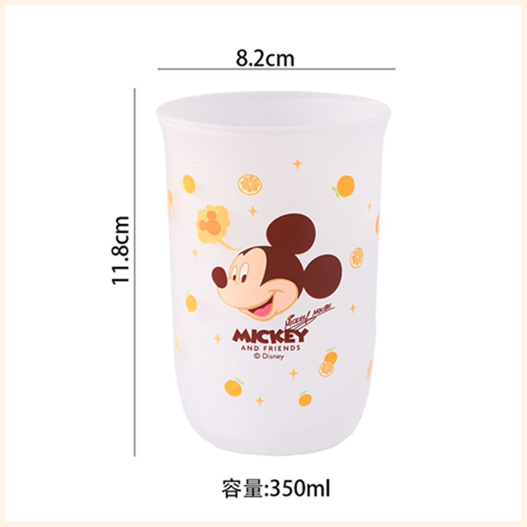 ディズニー ミッキー＆ミニー 350ml フロストガラスタンブラー 2個ギフトセット
