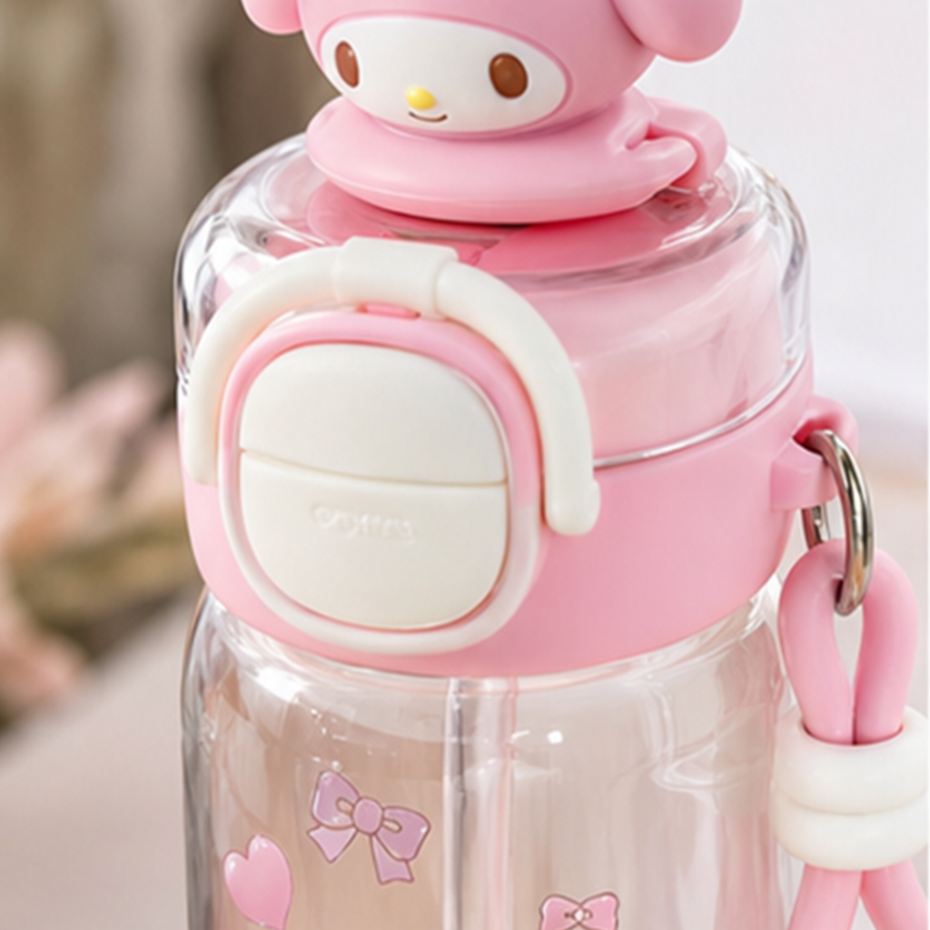 マイメロディ 525ml 2WAYストローボトル
