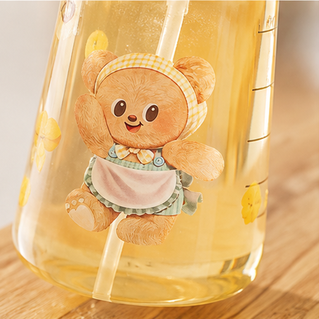 Butterbear 200ml オイルスプレーボトル ミルクホワイト