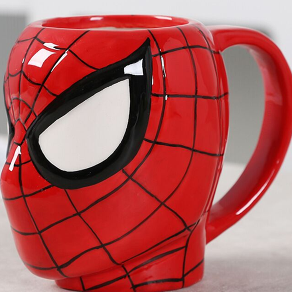 マーベル スパイダーマン 立体セラミックマグ レッド