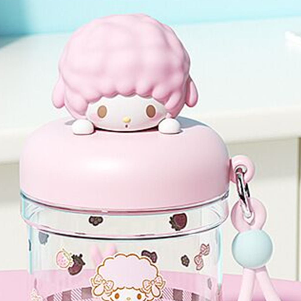 サンリオ マイスウィートピアノ 400ml Tritan ストローボトル ピンク