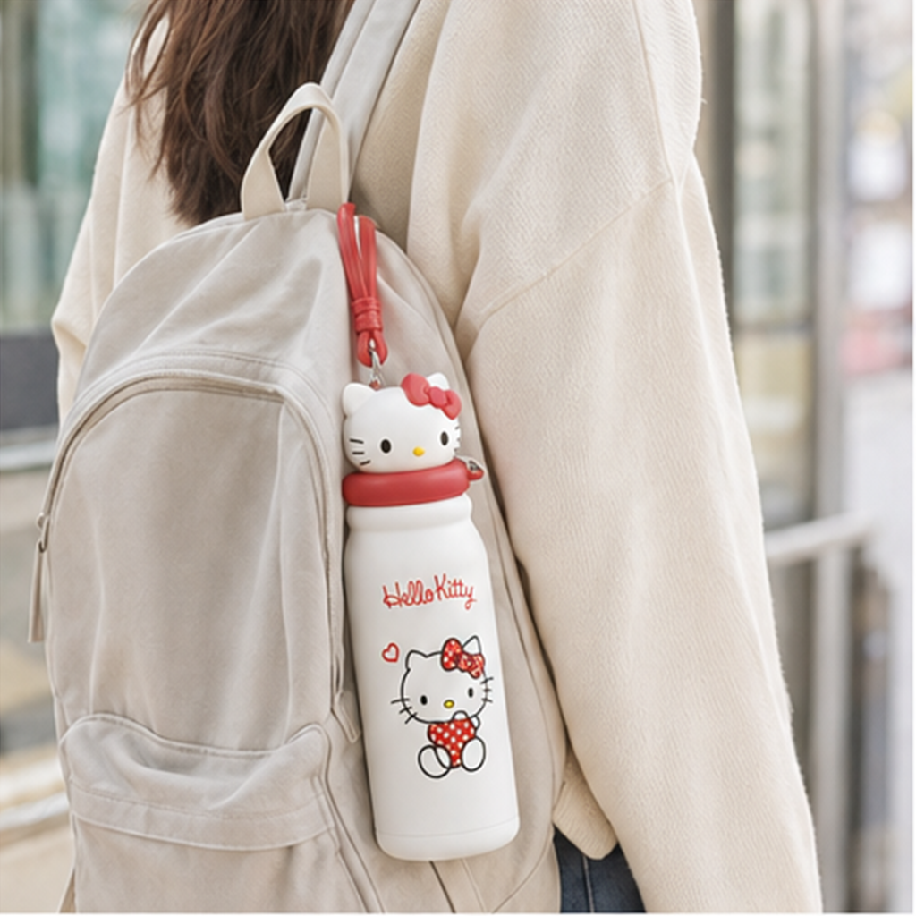 サンリオキャラクター 2WAYストロー保温ボトル