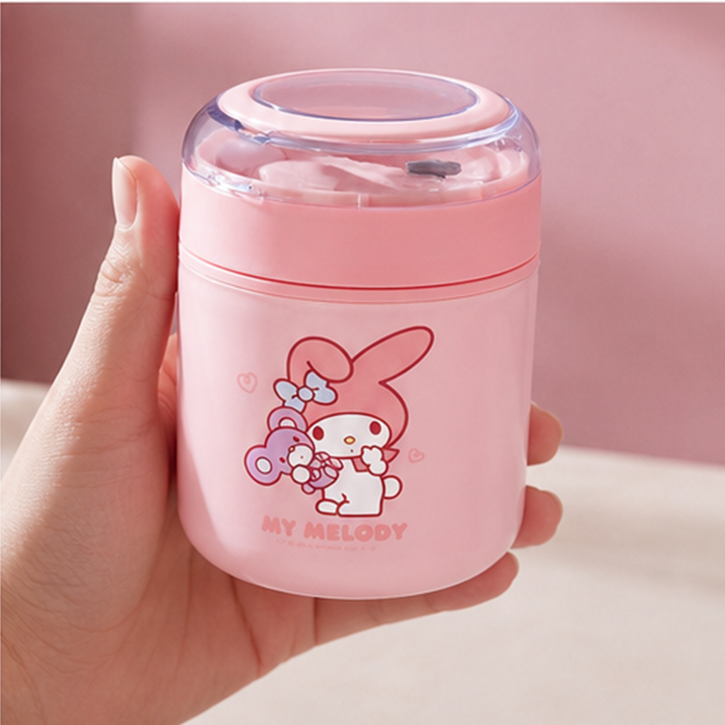 マイメロディ 520ml 304ステンレス 保温フードジャー ピンク