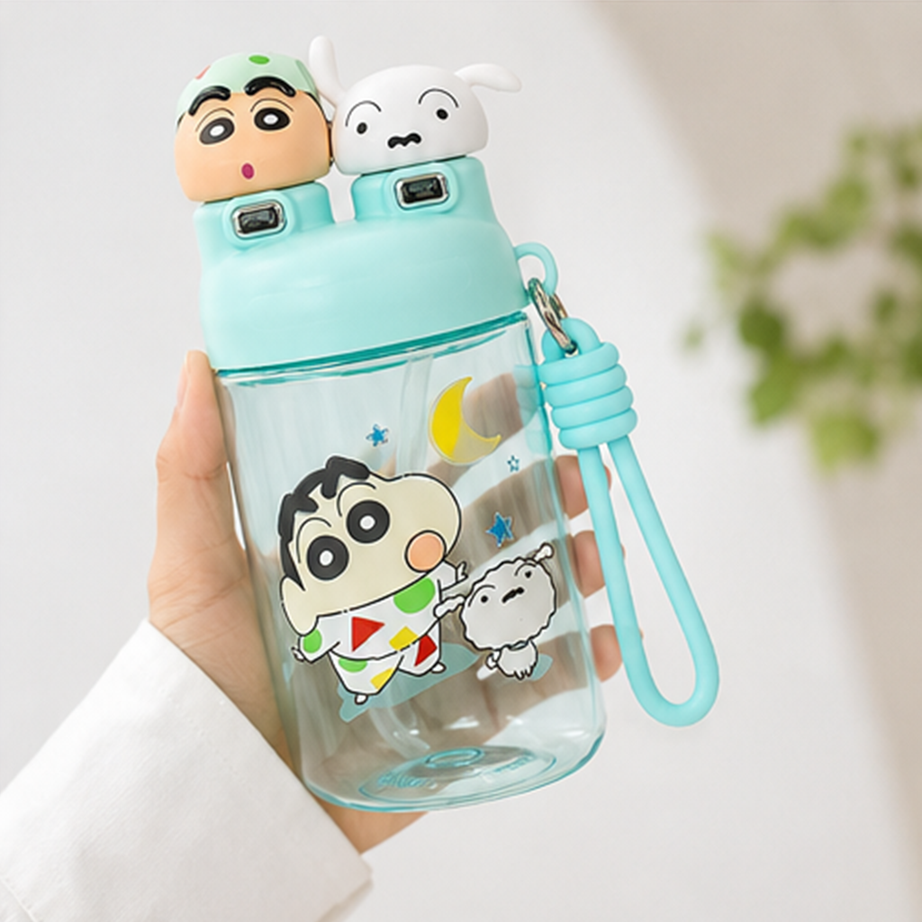 クレヨンしんちゃん シロ 2WAY Tritanストローボトル ミント