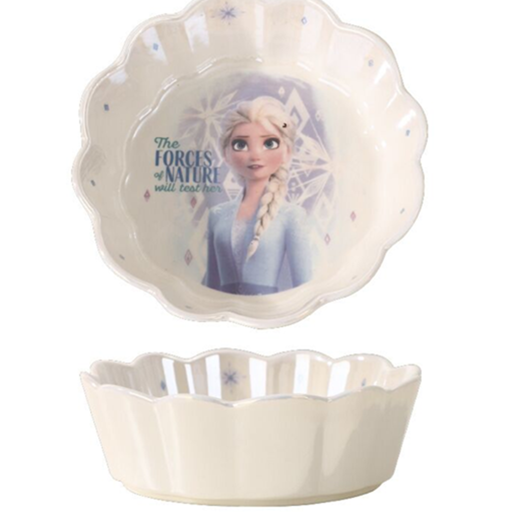 ディズニー アナと雪の女王 エルサ セラミック食器3点セット 一人用