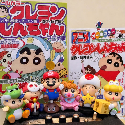 クレヨンしんちゃんのマリオコスプレ