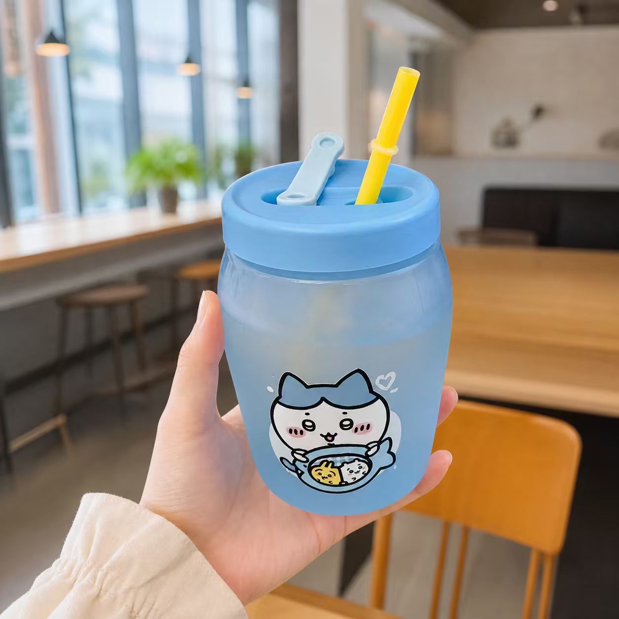 550ml キャラクターデザイン ストローマグ｜広口・持ち運びに便利