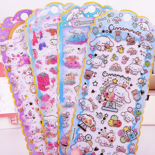 4枚クリスタルステッカー