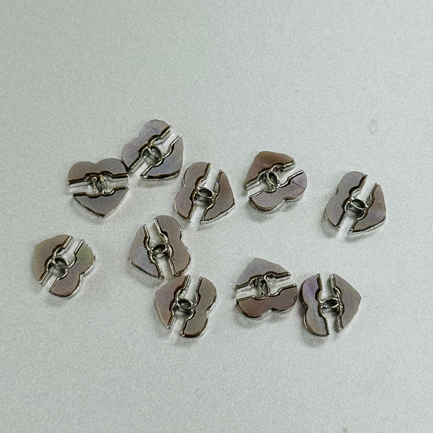 秘密金属ネイルアクセサリー10pcs