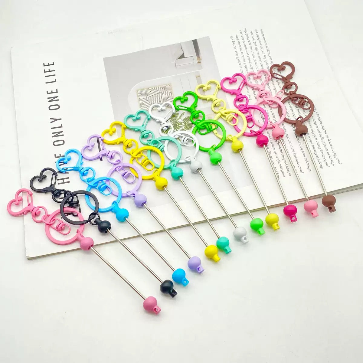 ビーズのキーホルダー
