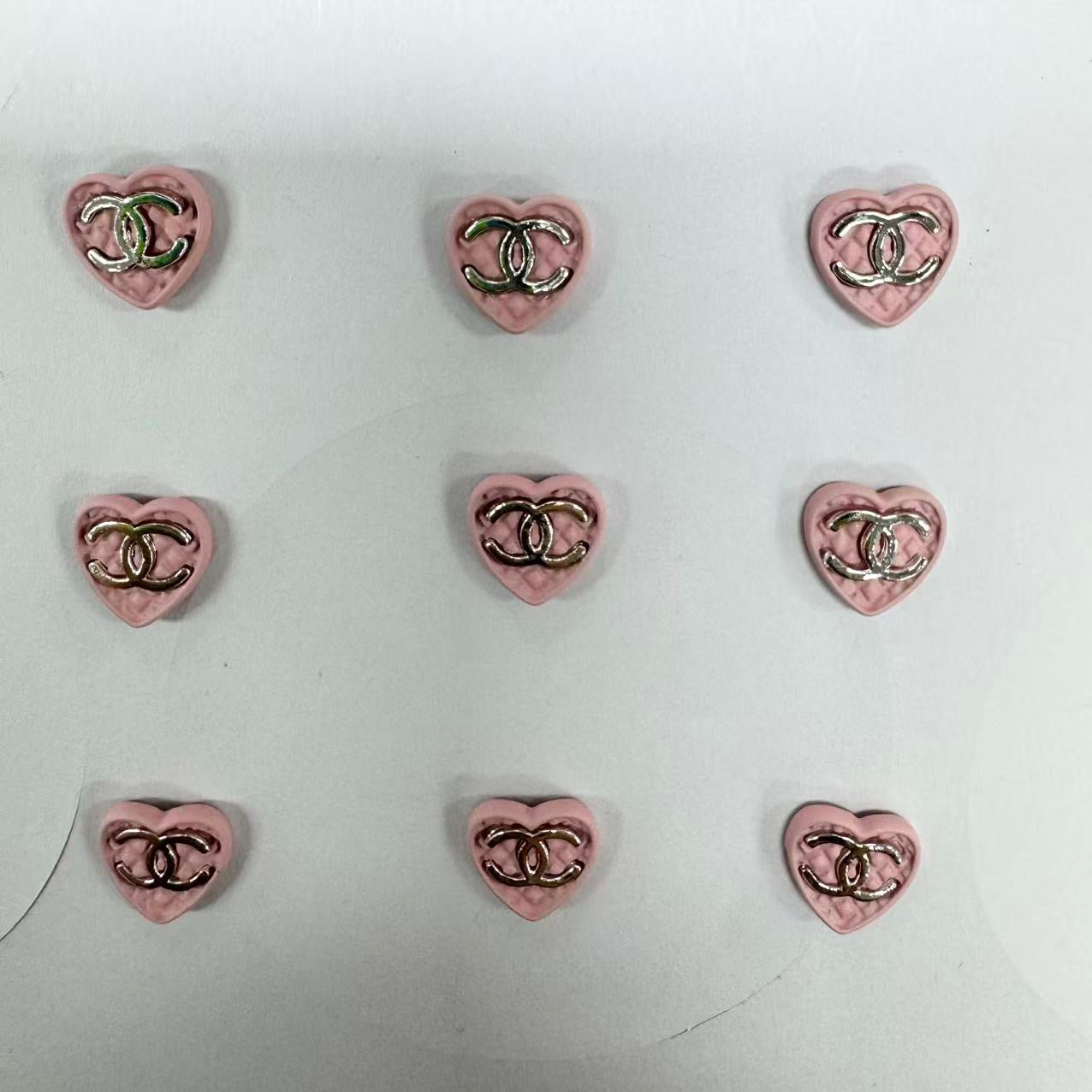 秘密金属ネイルアクセサリー10pcs