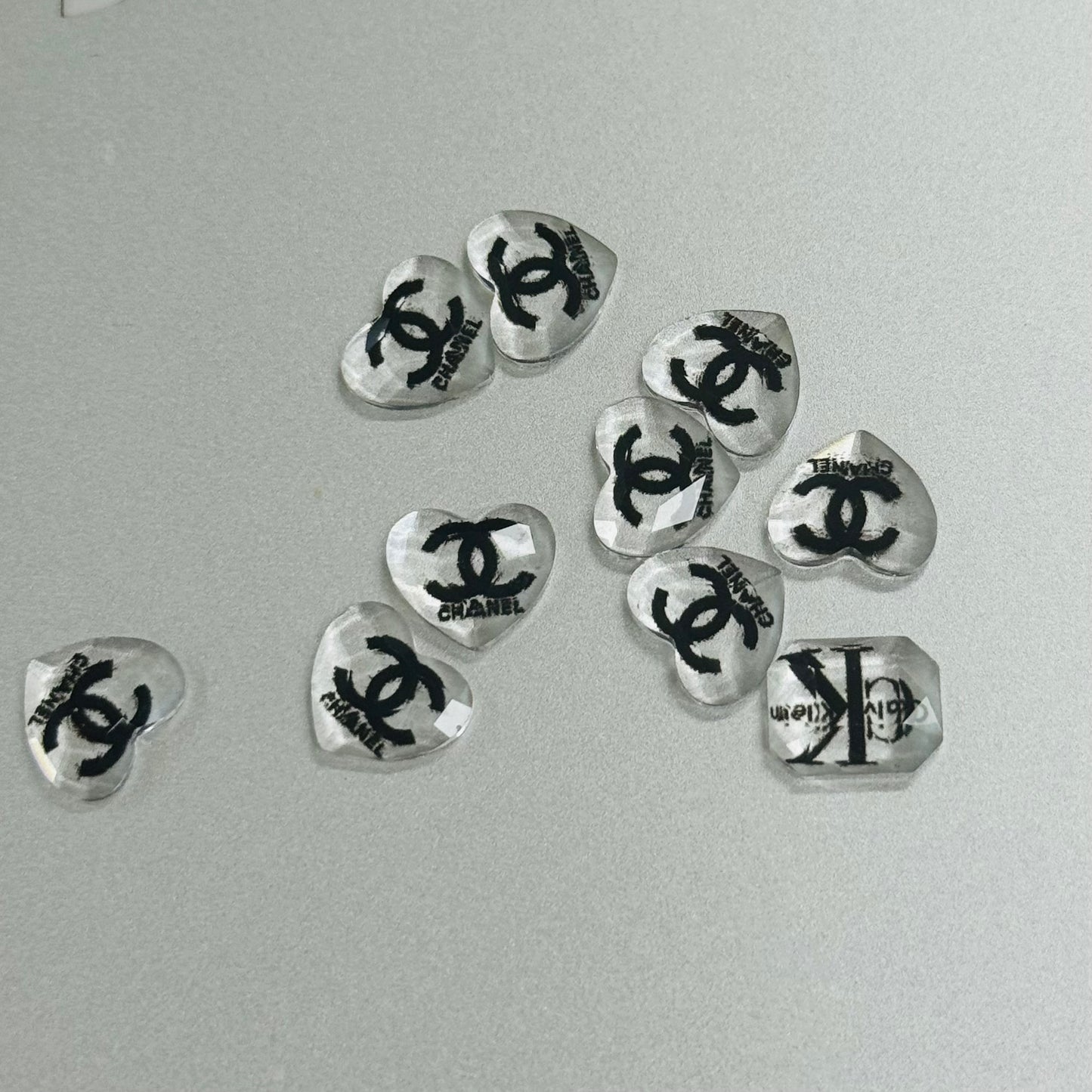 秘密金属ネイルアクセサリー10pcs