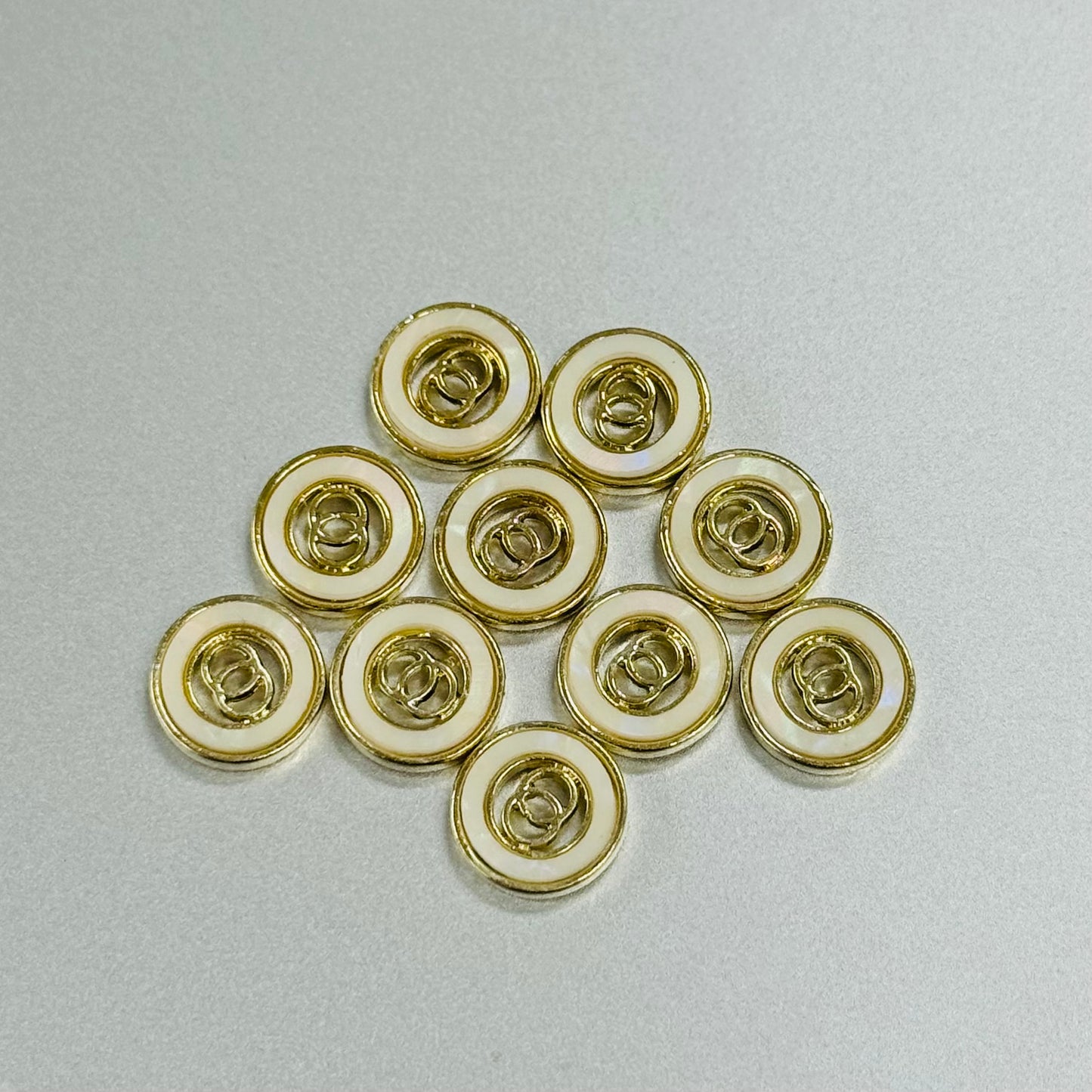 秘密金属ネイルアクセサリー10pcs