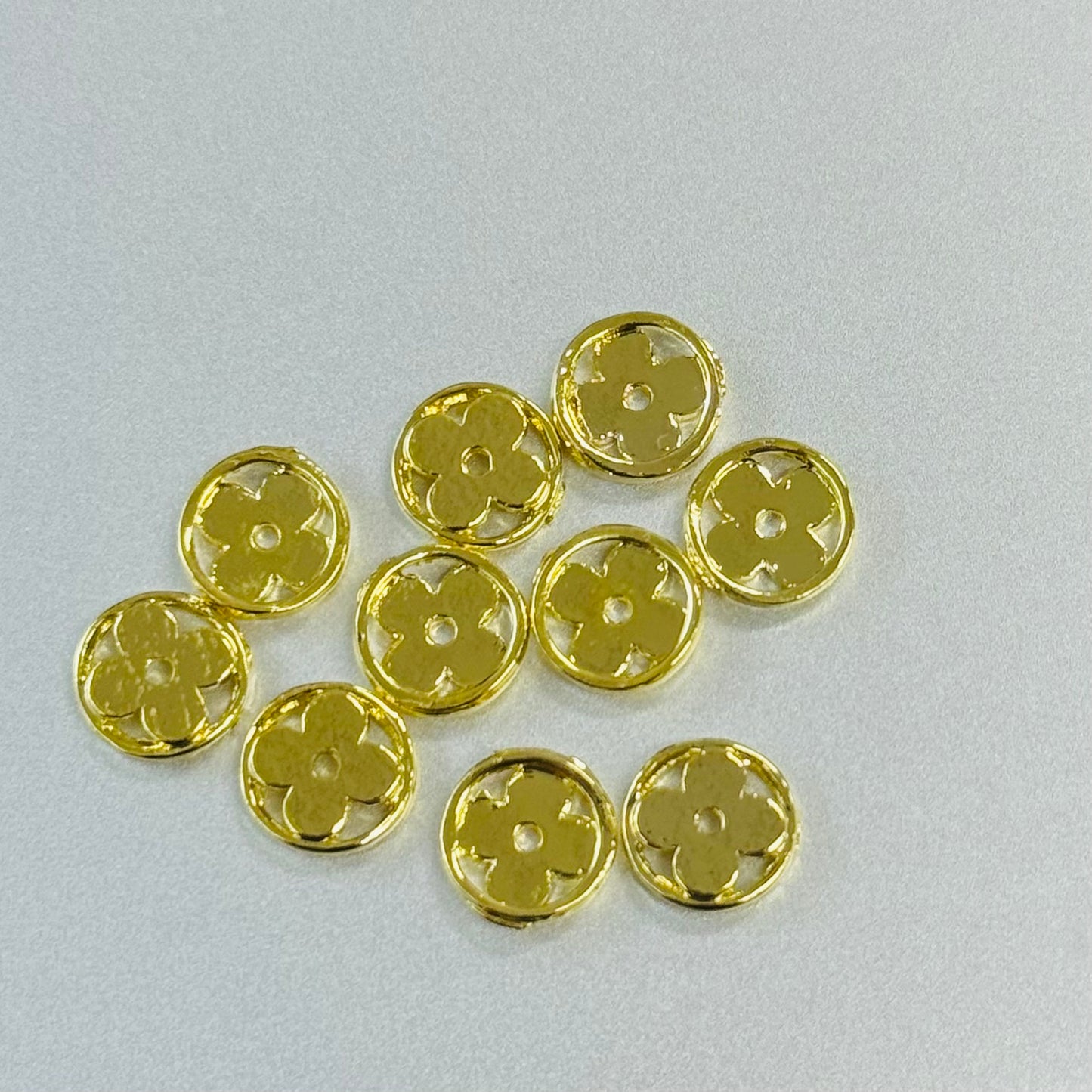 秘密金属ネイルアクセサリー10pcs