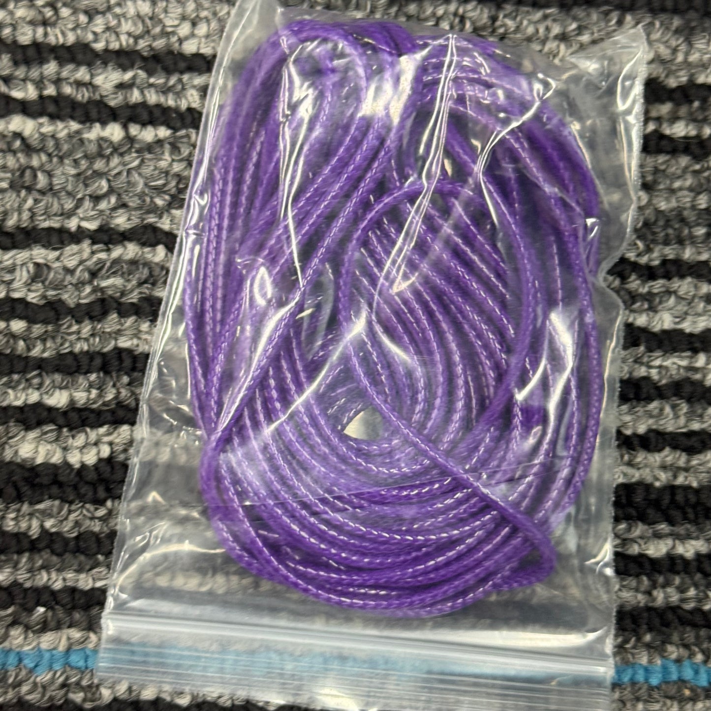 2mm/5mワックス糸フェイクスキンひもビーズ材料