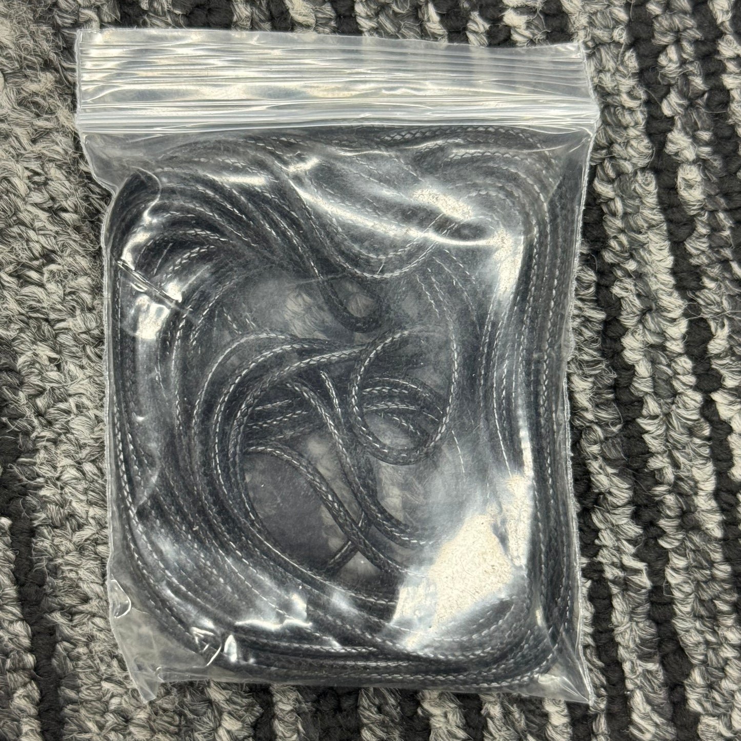 2mm/5mワックス糸フェイクスキンひもビーズ材料
