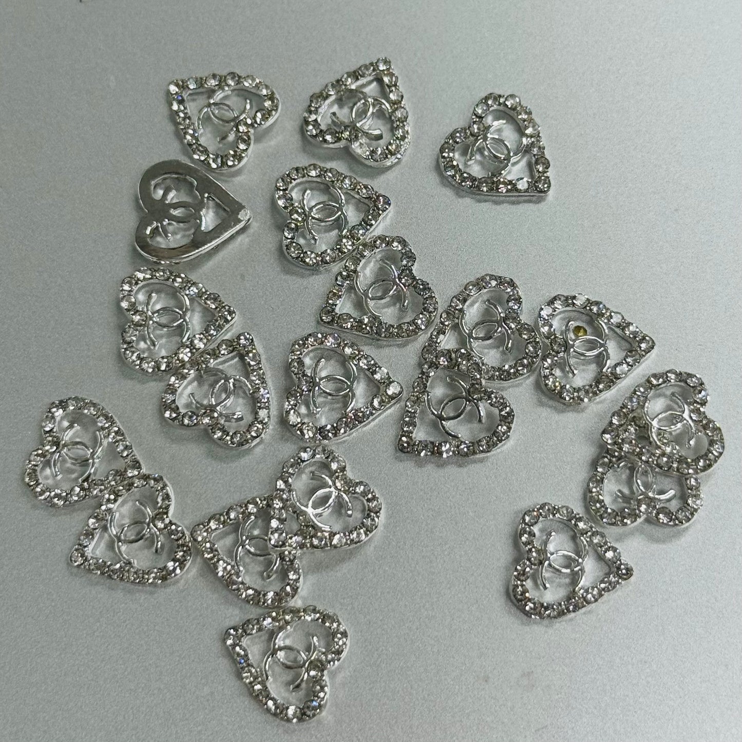 秘密金属ネイルアクセサリー10pcs