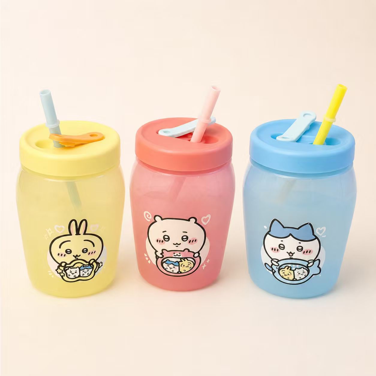 550ml キャラクターデザイン ストローマグ｜広口・持ち運びに便利