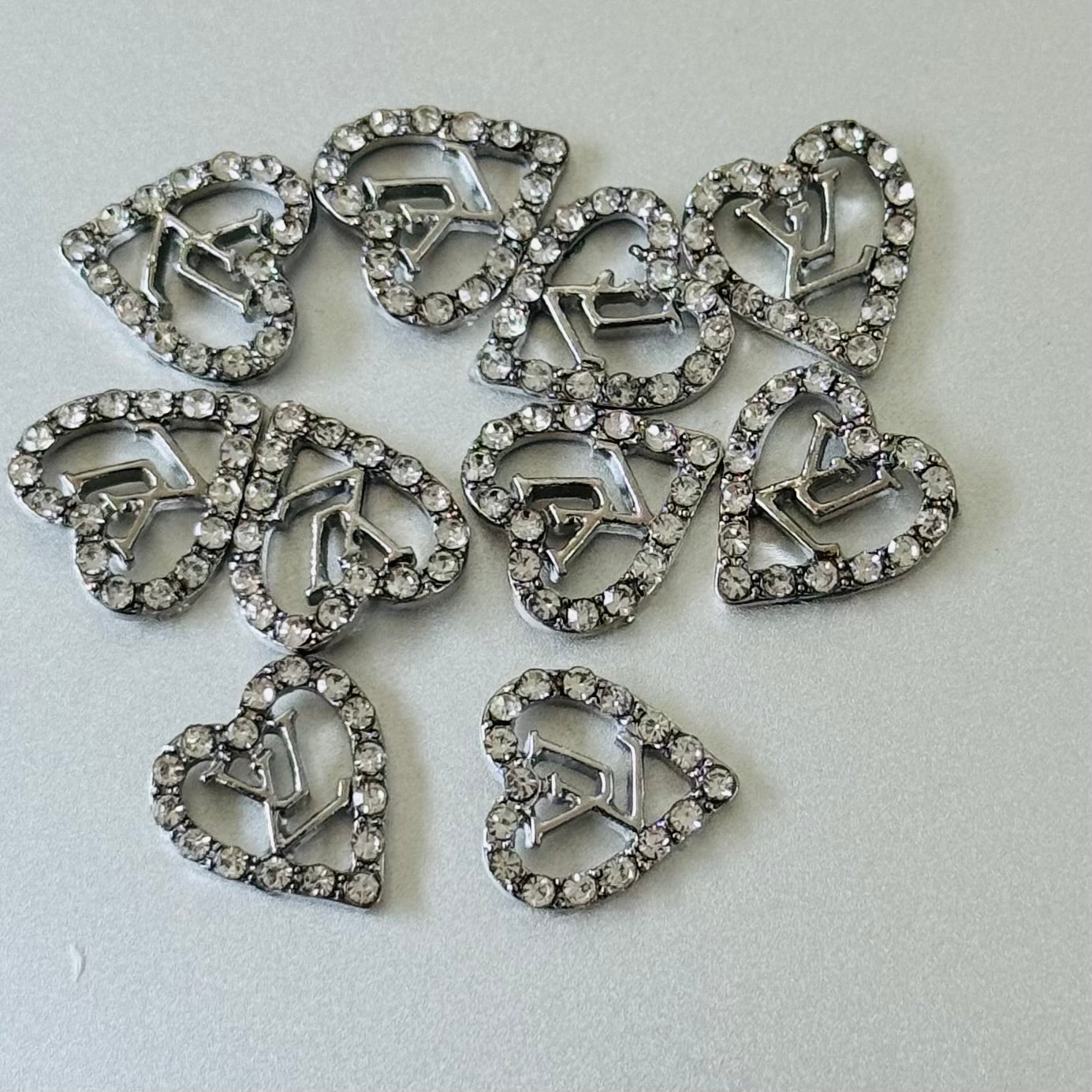 秘密金属ネイルアクセサリー10pcs