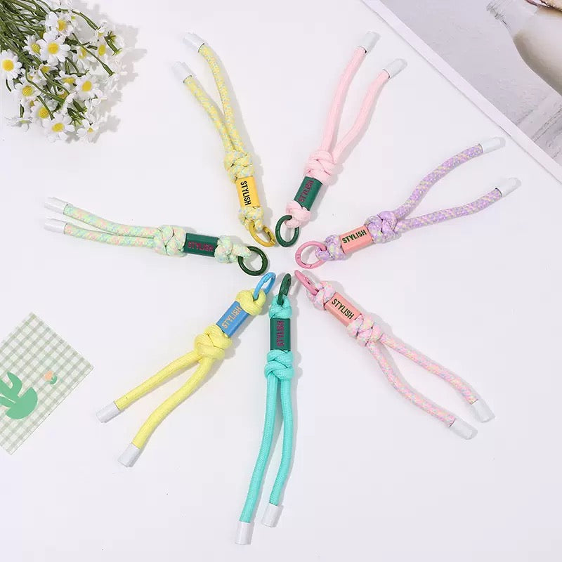 人字形結び編みの吊り紐