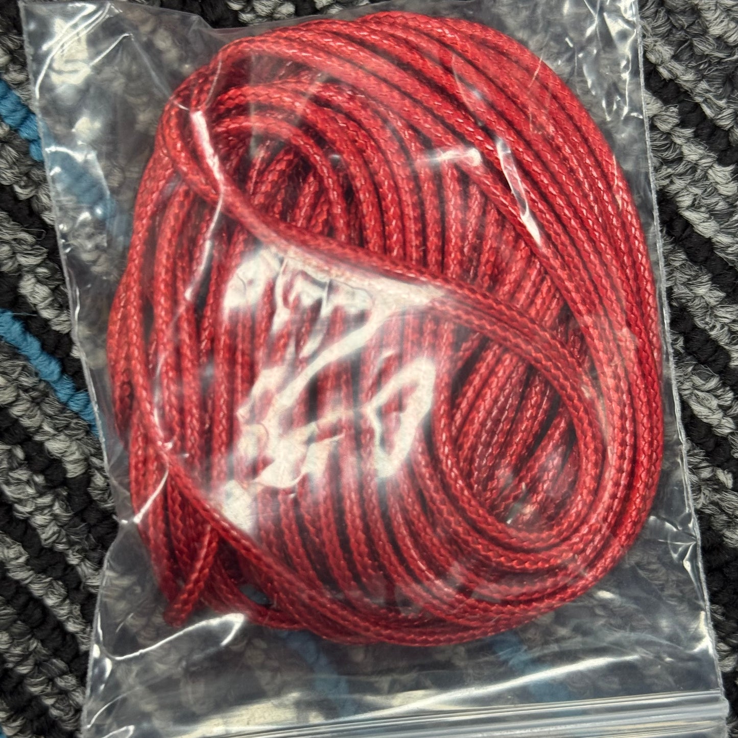 2mm/5mワックス糸フェイクスキンひもビーズ材料