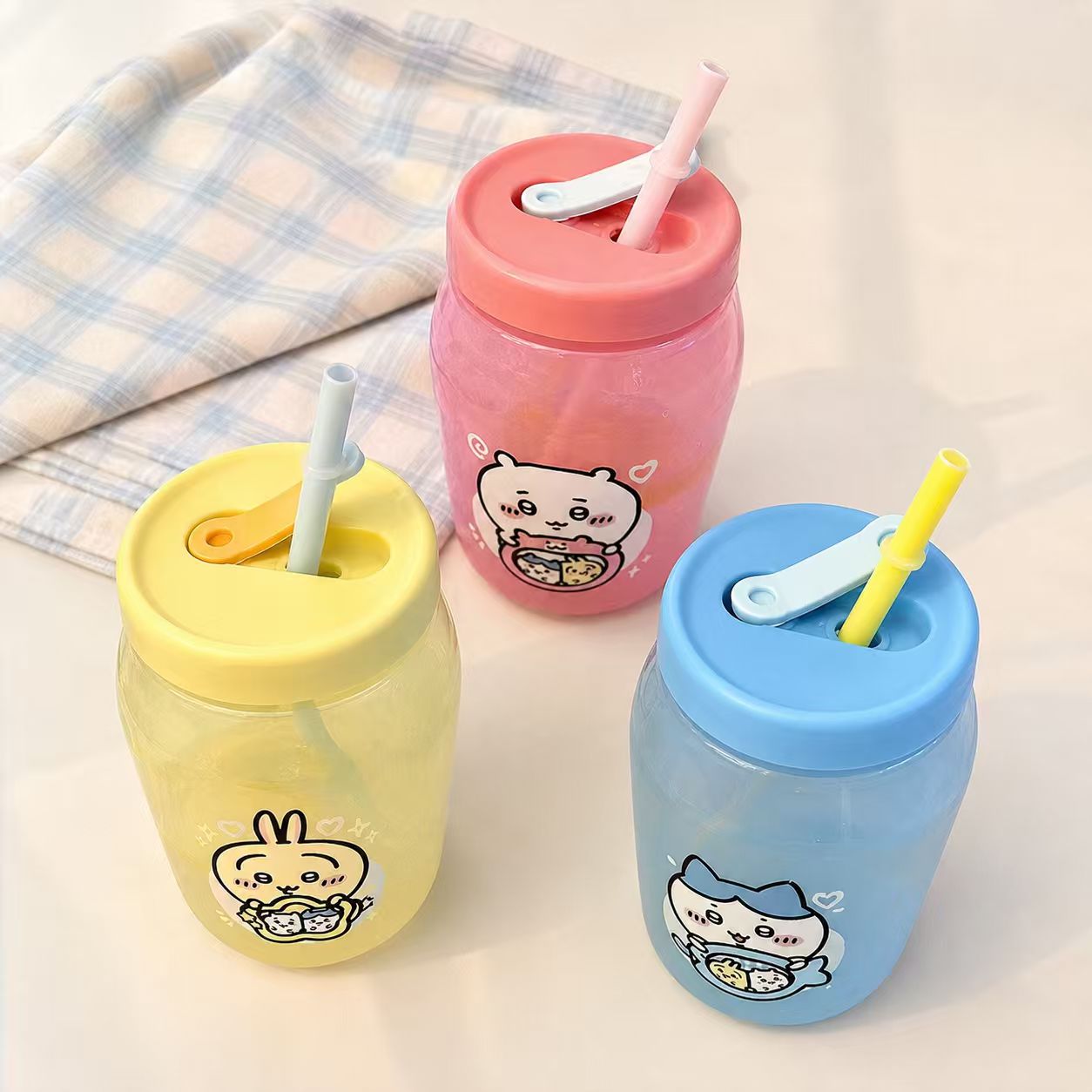 550ml キャラクターデザイン ストローマグ｜広口・持ち運びに便利