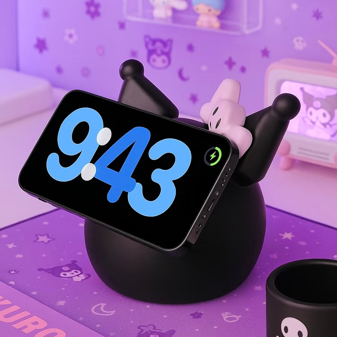 kuromi クリエイティブMagsafe磁気充電スマホスタンド クロミ内蔵