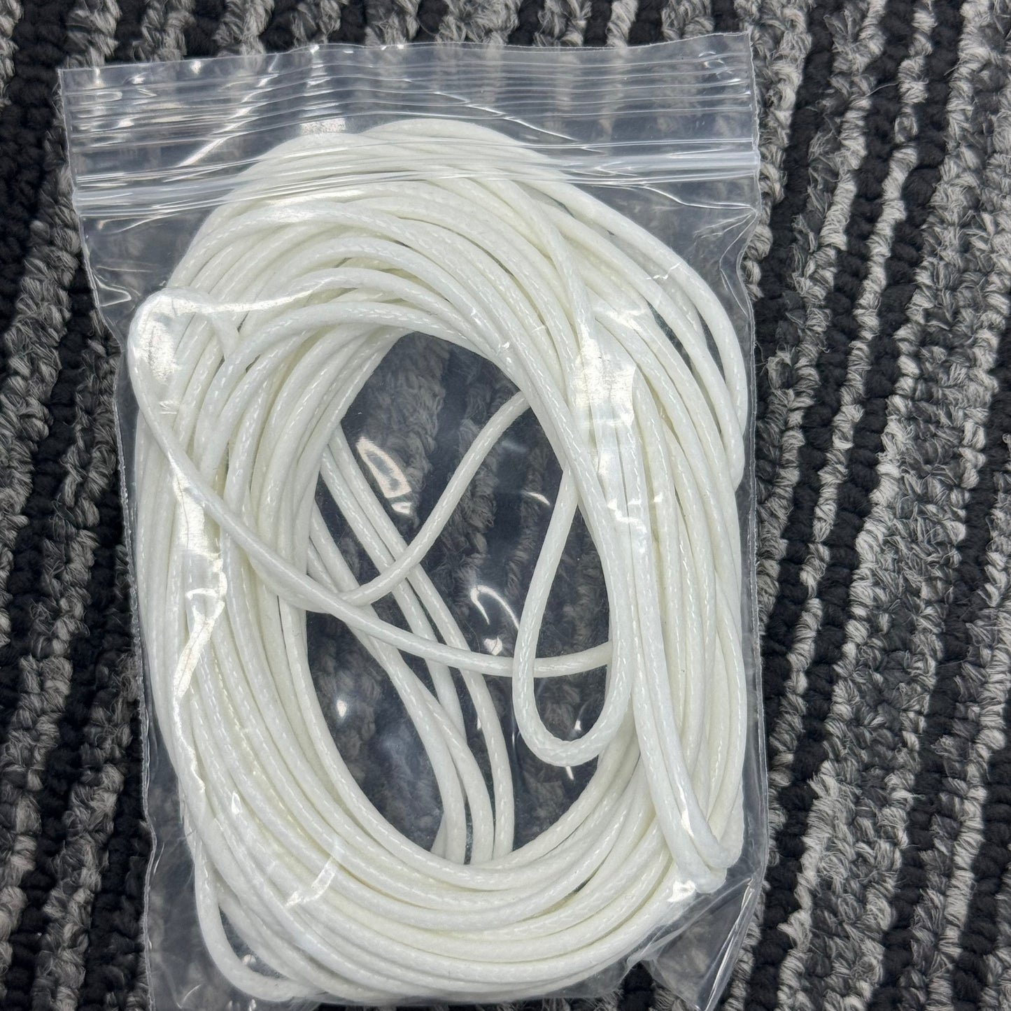 2mm/5mワックス糸フェイクスキンひもビーズ材料