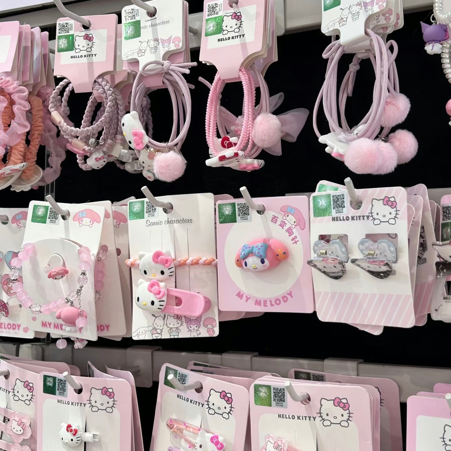 100pcs髪飾りペーパーカード トリーラー