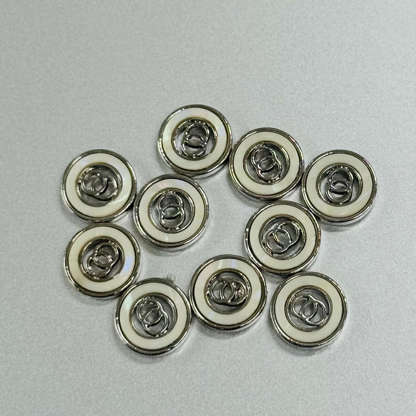 秘密金属ネイルアクセサリー10pcs