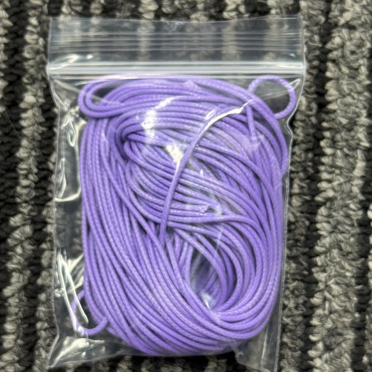 1-2mm/10m-5mワックス糸フェイクスキンひもビーズ材料