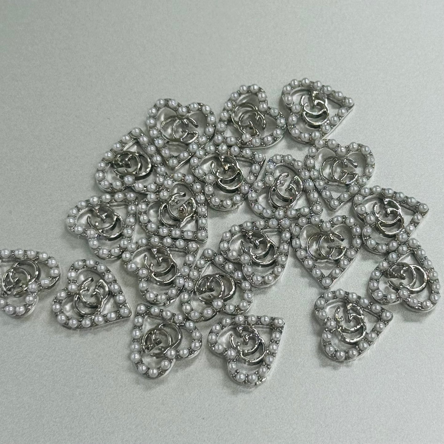 秘密金属ネイルアクセサリー10pcs