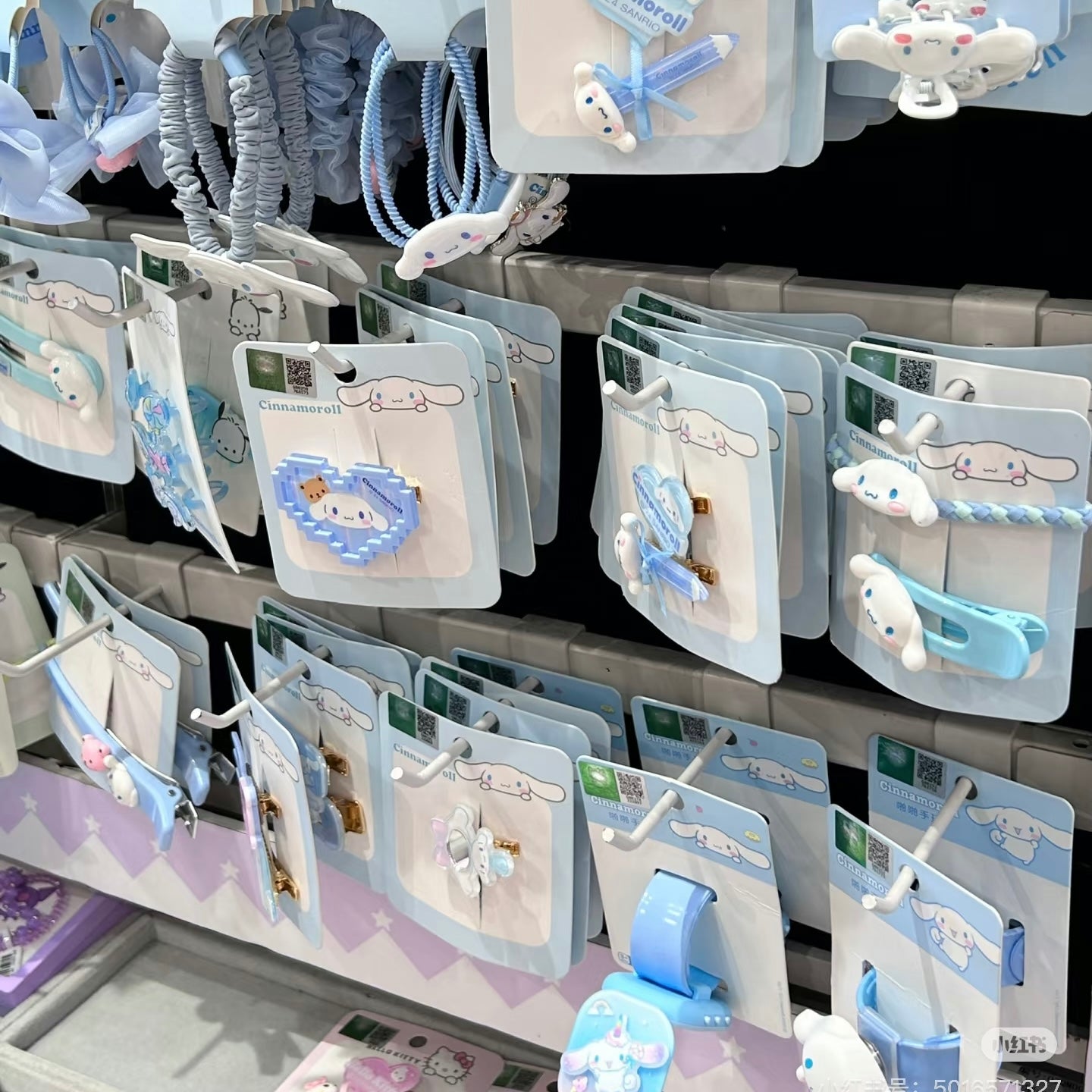 100pcs髪飾りペーパーカード トリーラー