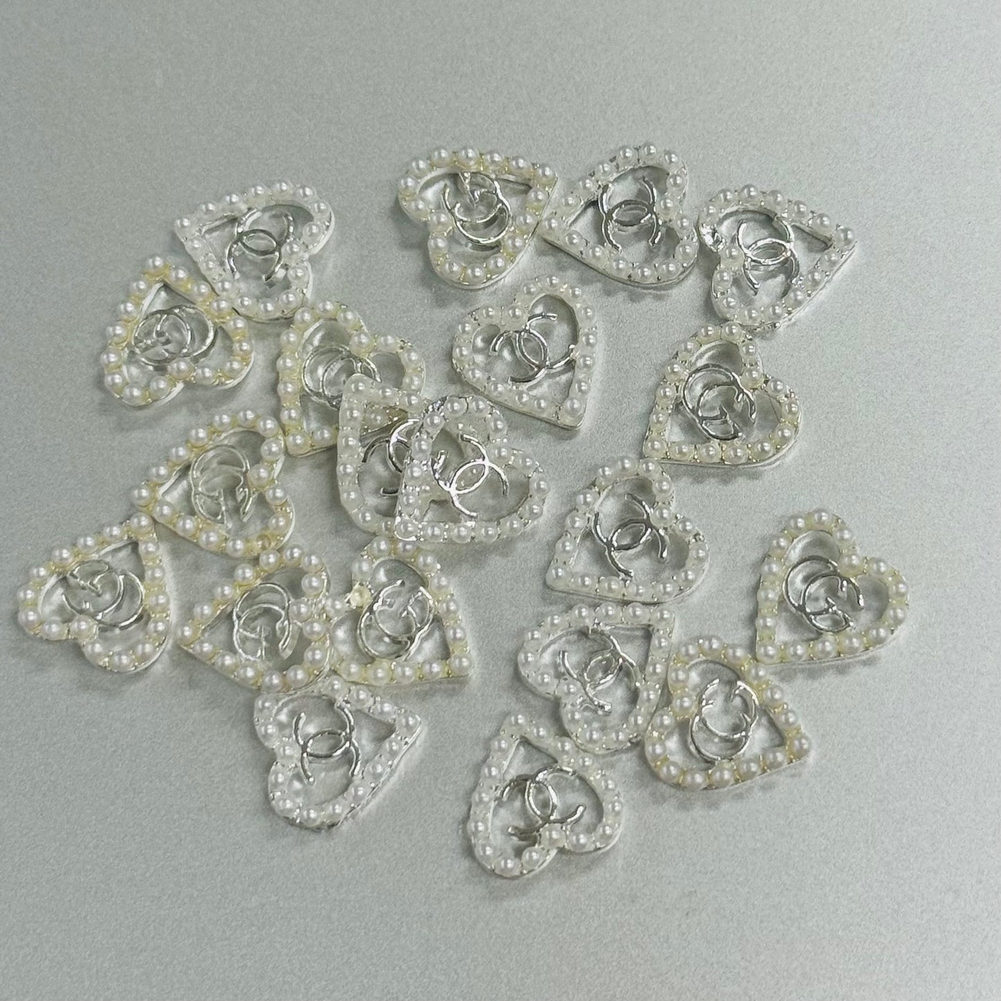 秘密金属ネイルアクセサリー10pcs