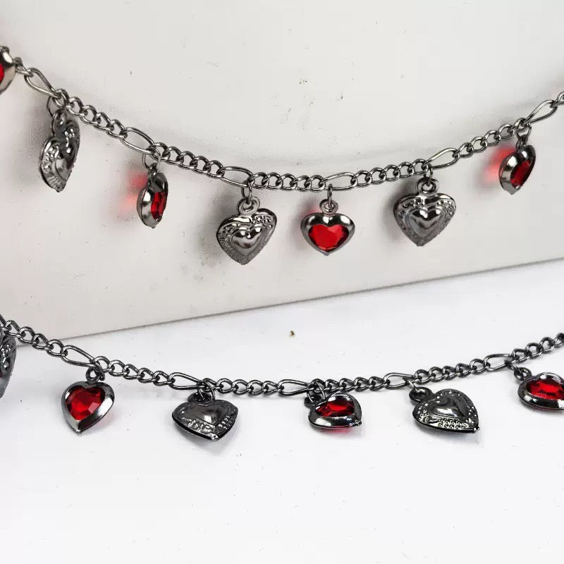 1m DIYチェーン付きダイヤモンドブレスレット テレビ電話用アクセサリー