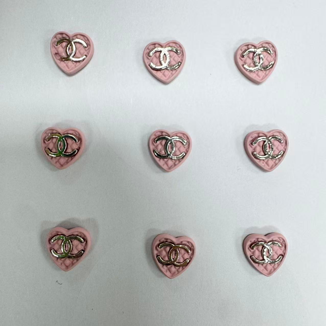 秘密金属ネイルアクセサリー10pcs