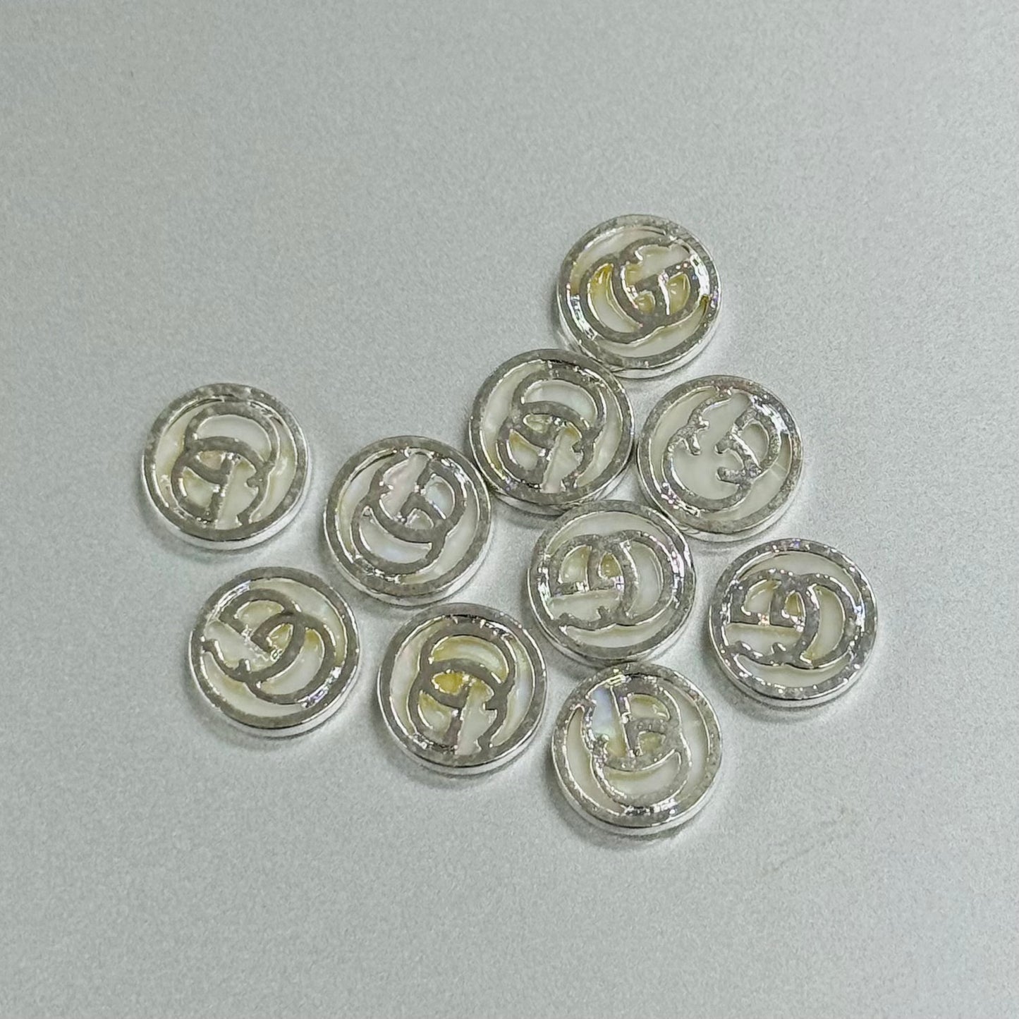 秘密金属ネイルアクセサリー10pcs