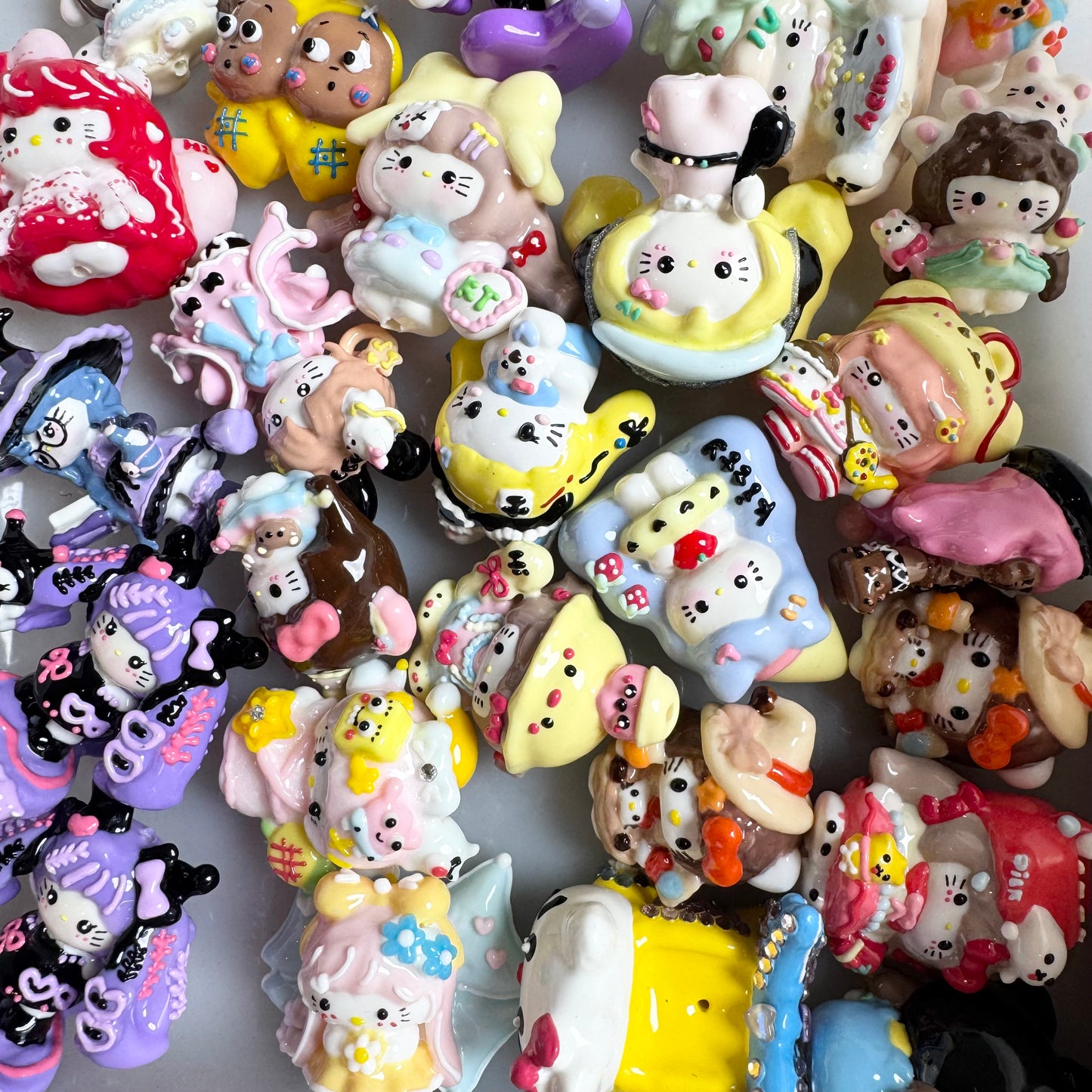 超特典爆品 一連の手描きビーズ（完全な手描き、ネット全域で最安値） 10個入り1串