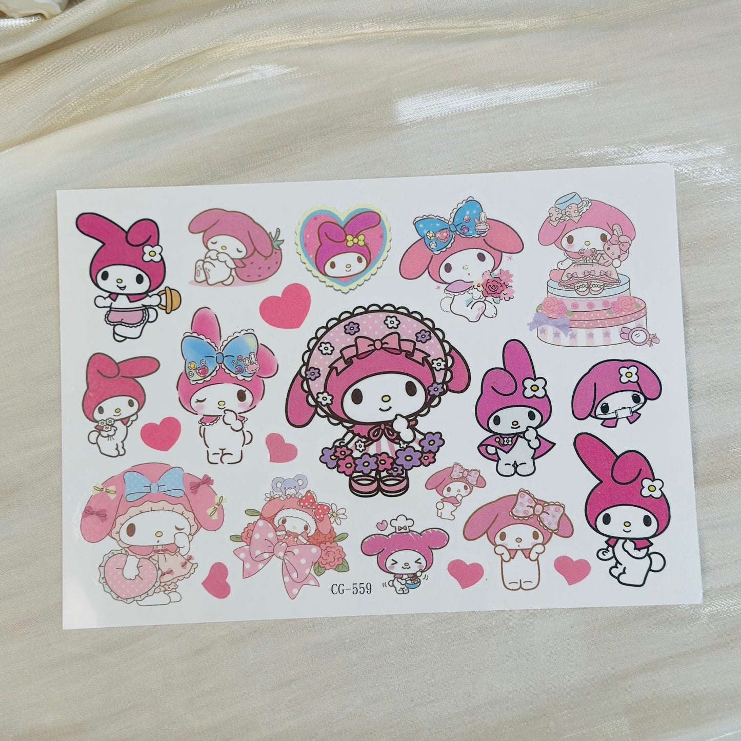 サンリオのタトゥーシール