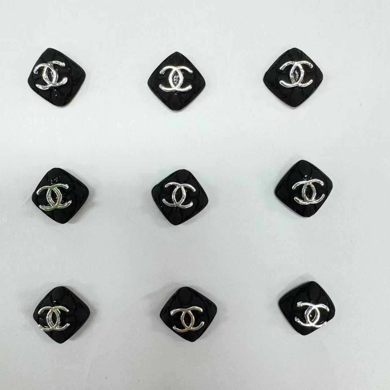 秘密金属ネイルアクセサリー10pcs