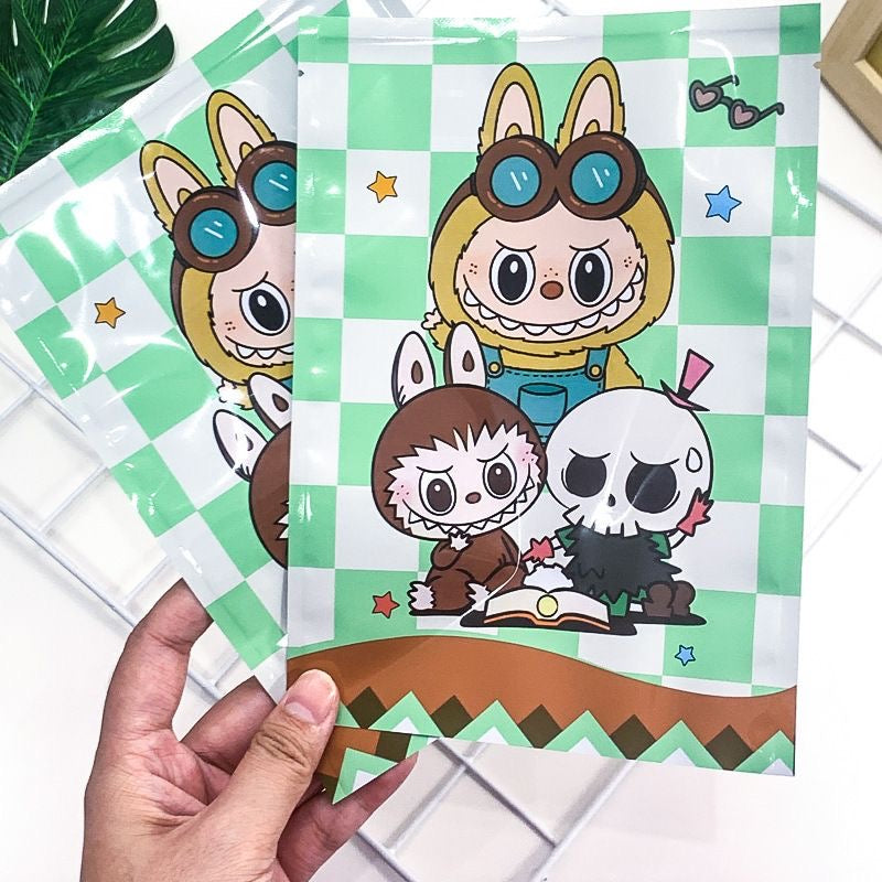 ラブブと SANRIOの包装袋5pcs