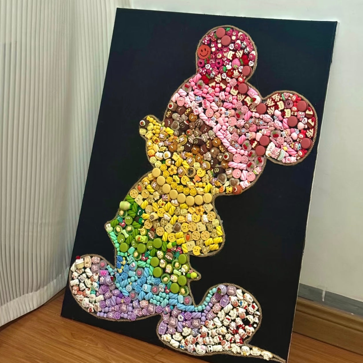 フラワー貼り絵(フラワー5種類選べる)