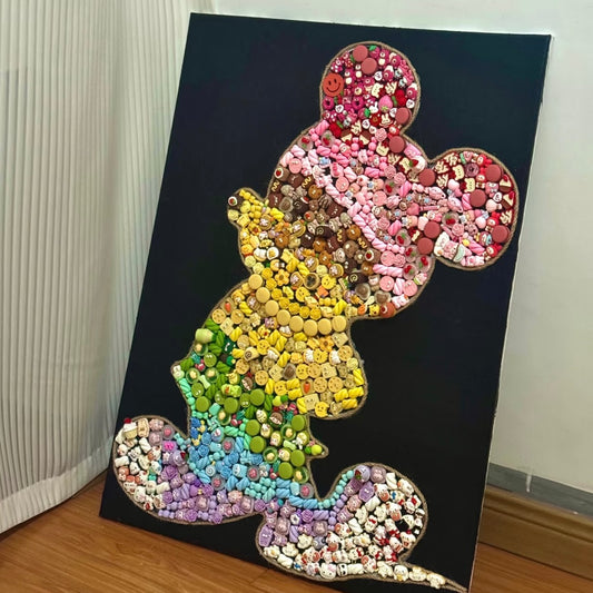 フラワー貼り絵(フラワー5種類選べる)