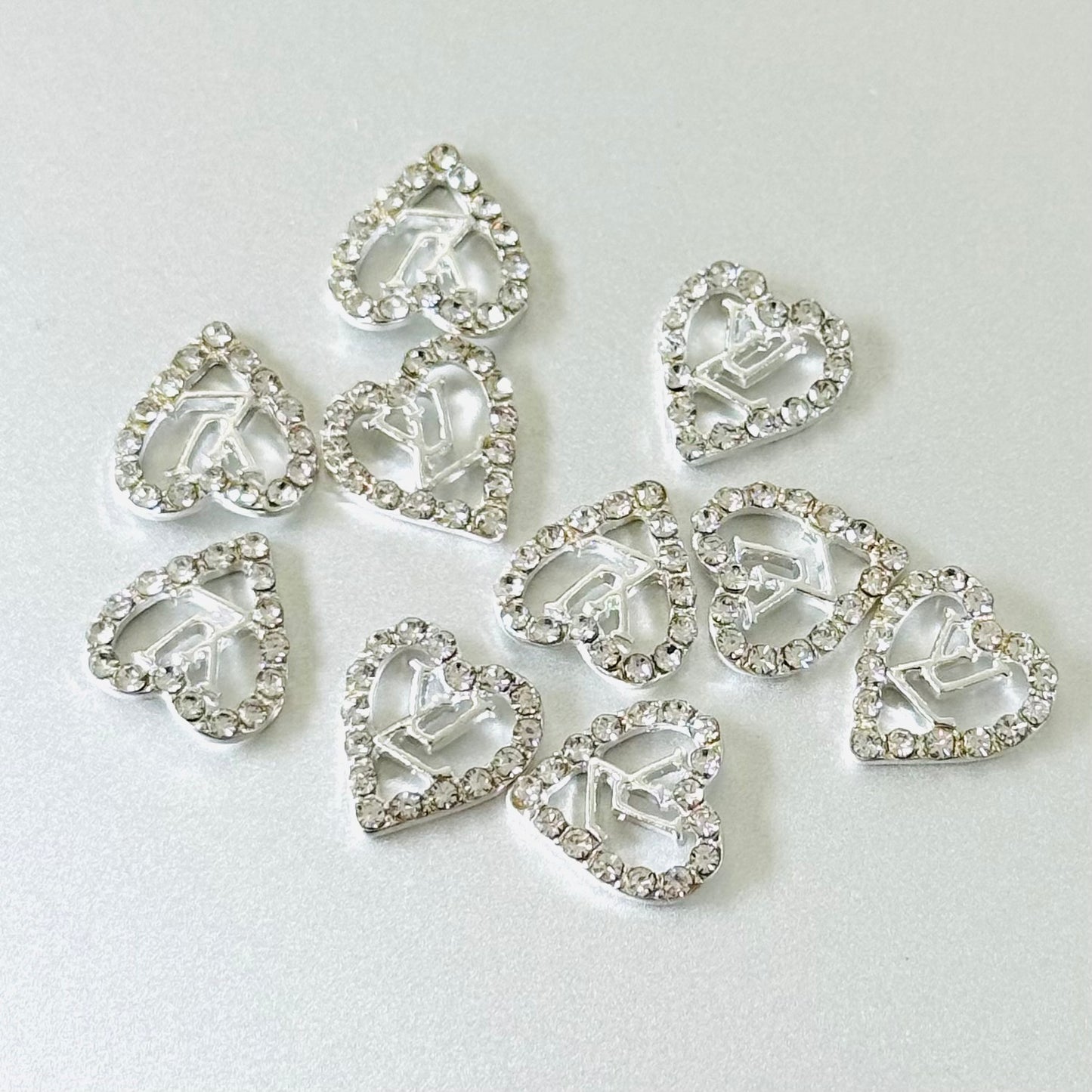 秘密金属ネイルアクセサリー10pcs
