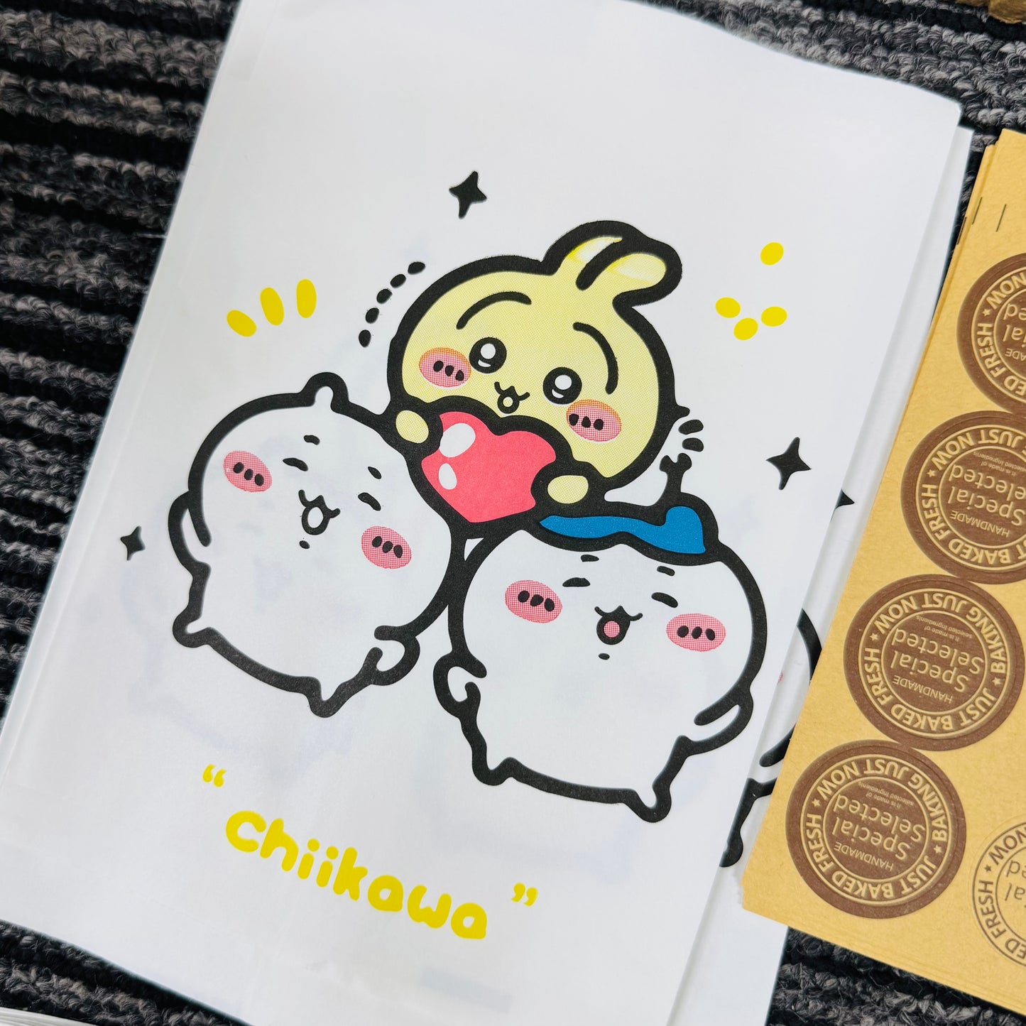 キャラクターカートゥーン包装袋100pcs