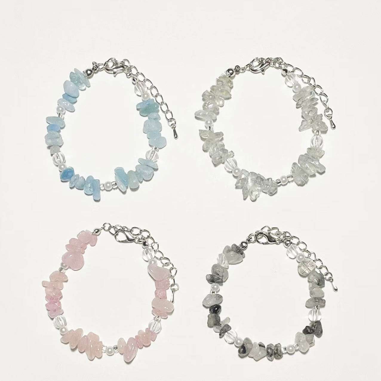 水晶の砕石（about 430pcs）