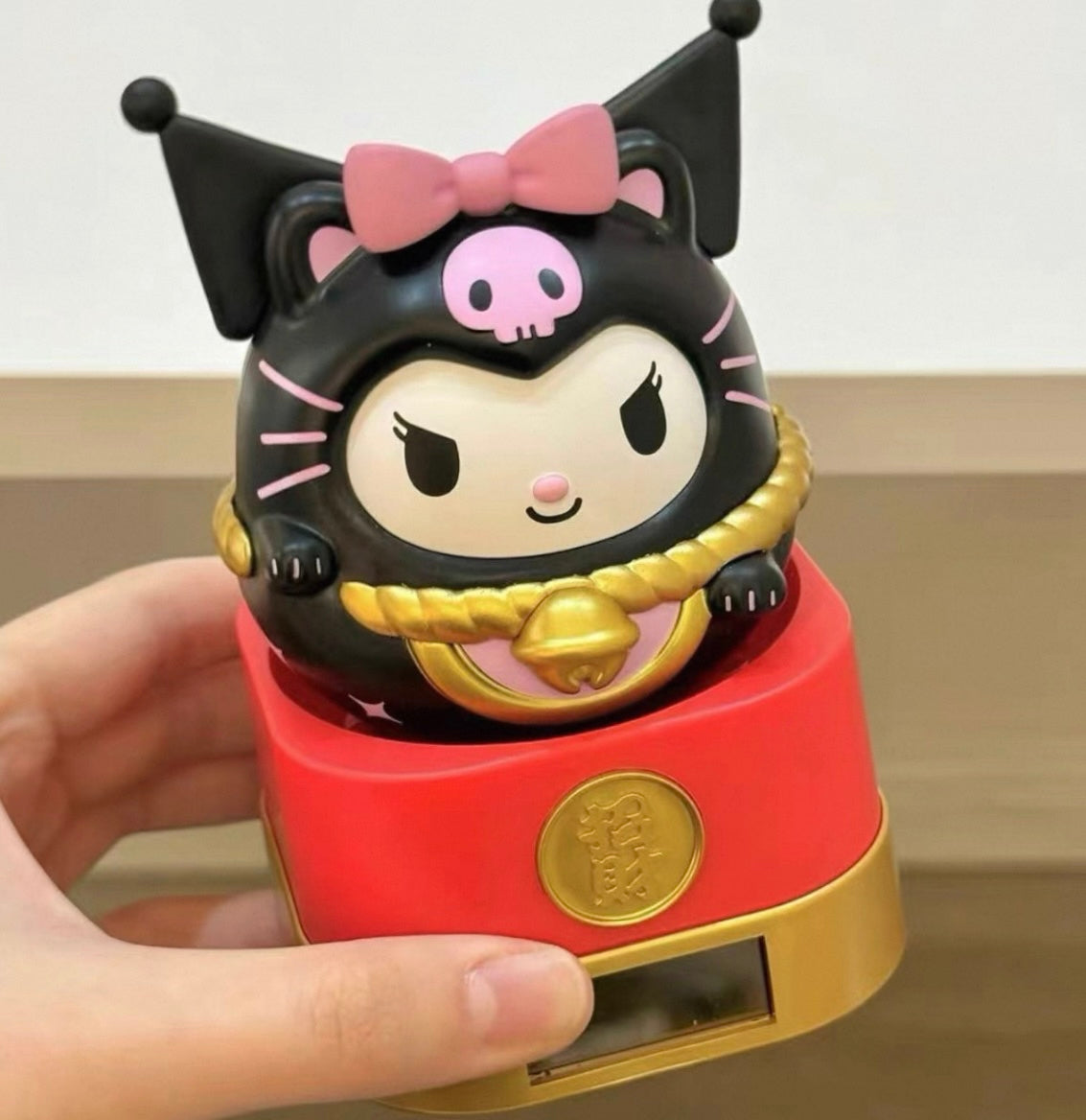 リオキャラクターズ 招き猫に光動楽シリーズ ブラインドボックス フィギュア かわいい トレンドトイ 置物 ギフト