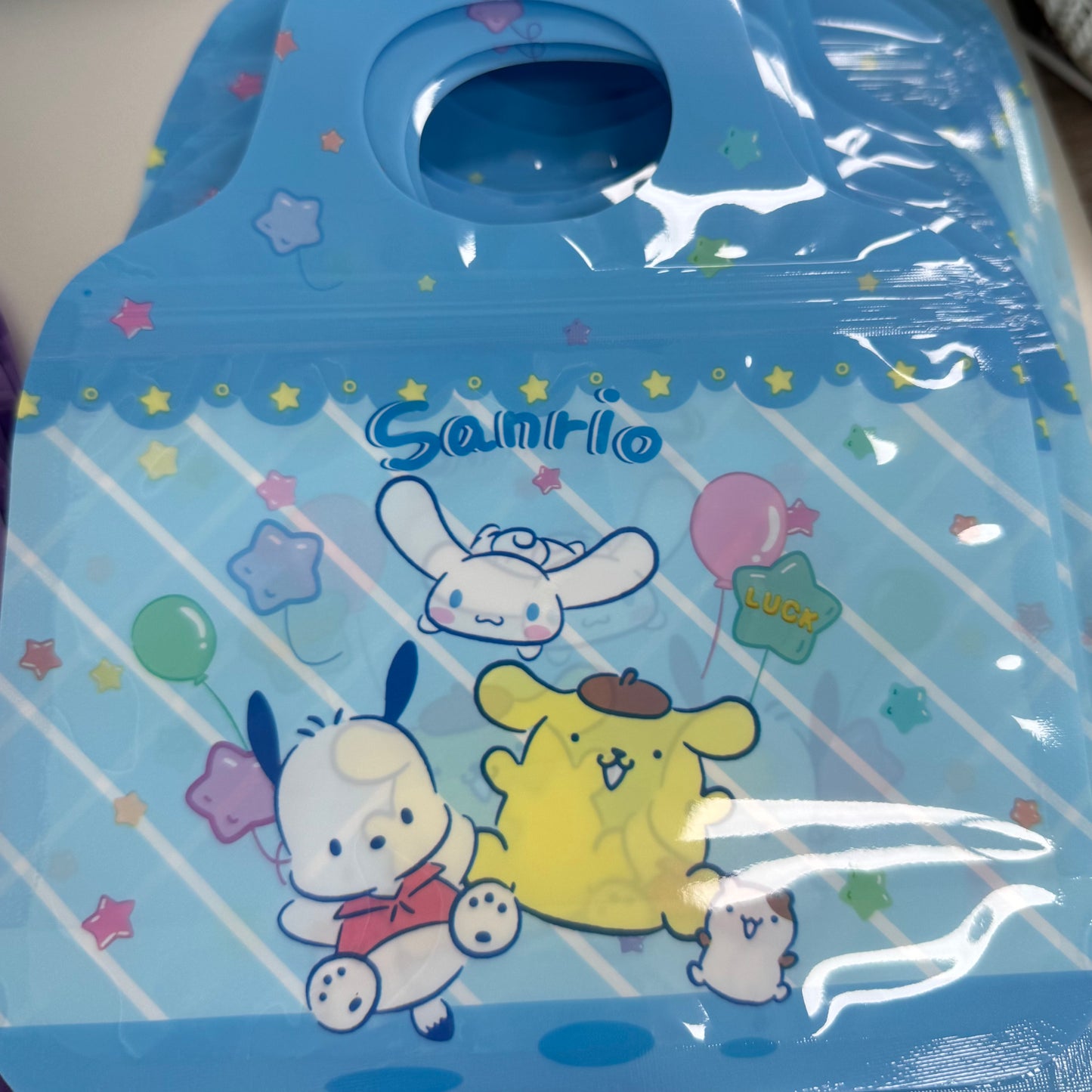 ラブブと SANRIOの包装袋5pcs