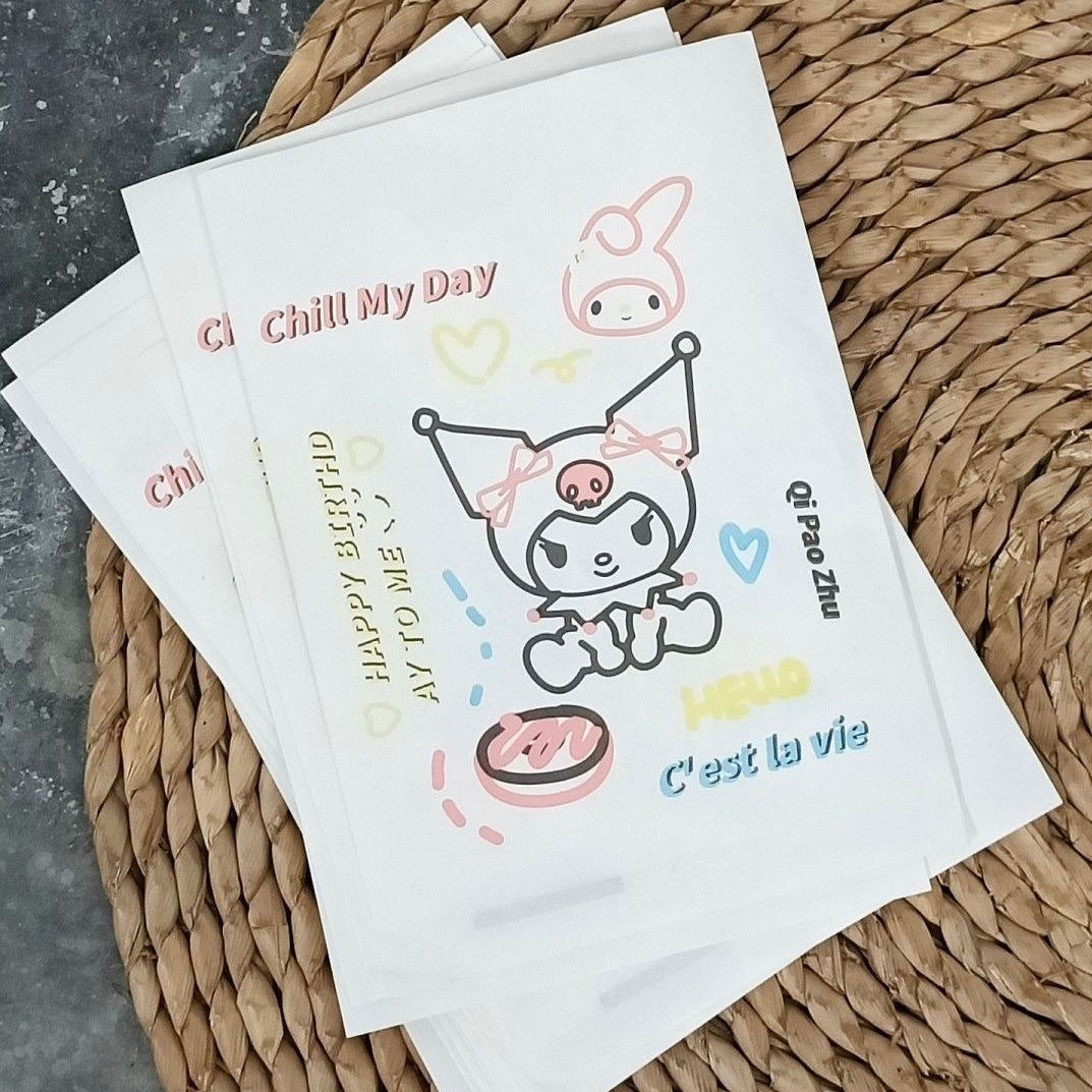 キャラクターカートゥーン包装袋100pcs