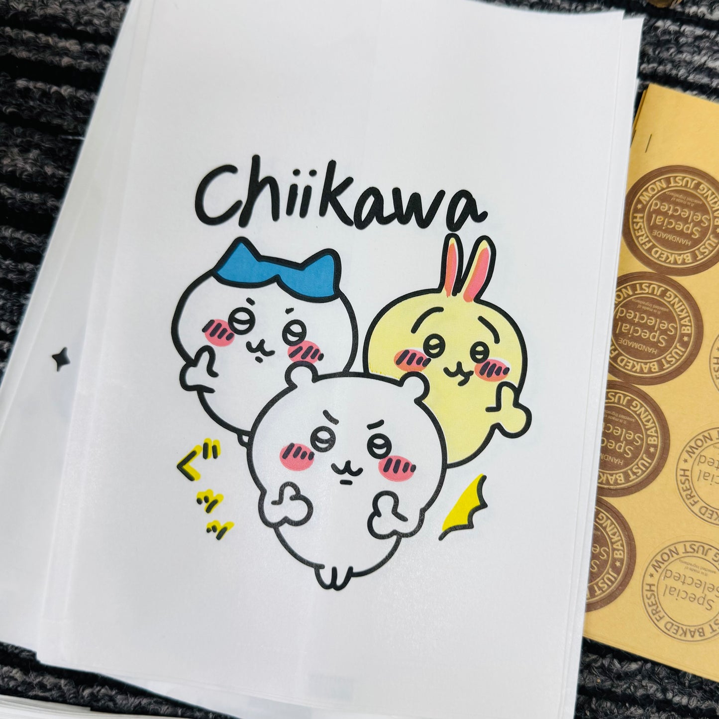 キャラクターカートゥーン包装袋100pcs